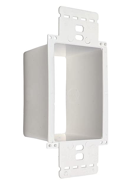 electrical box extender songle gang|receptacle outlet box extender.